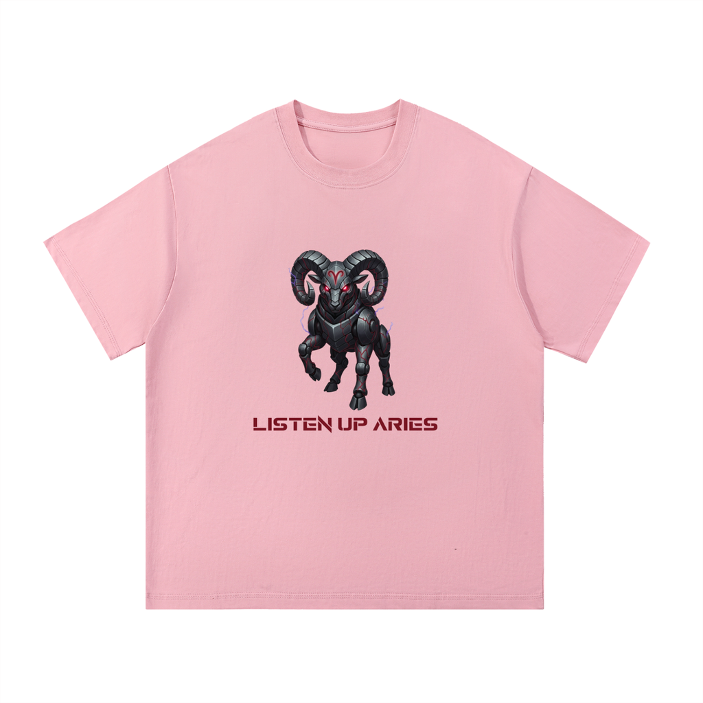 t-shirt zodiac aries,listen up shop t-shirt aries,t-shirt aries listen up shop