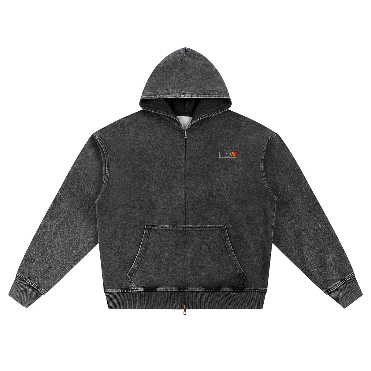 Listen,up,Shop,Dirty,Pop,Snow,Wash,Hoodie,Oversized