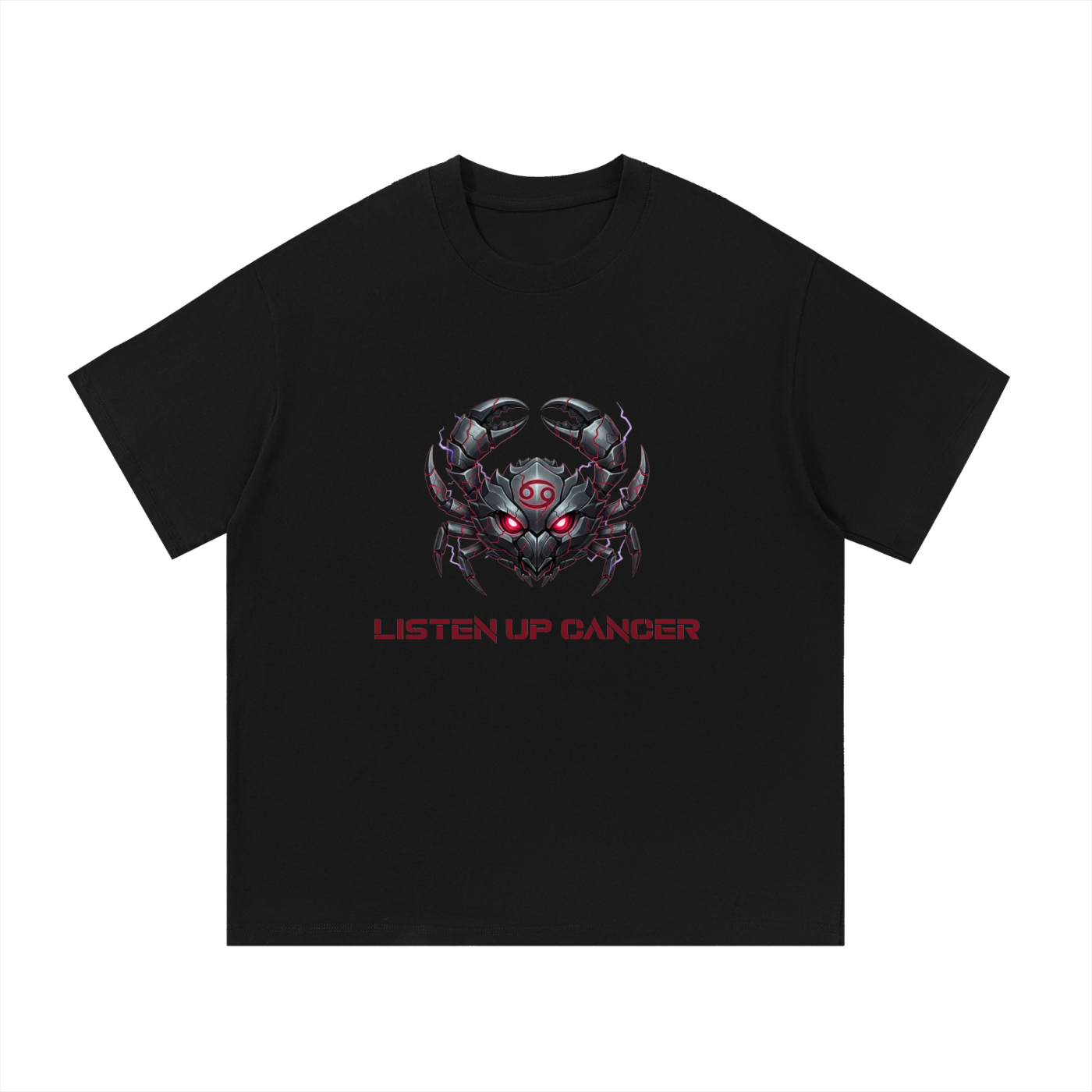 t-shirt zodiac cancer,listen up shop t-shirt cancer,t-shirt listen up shop cancer