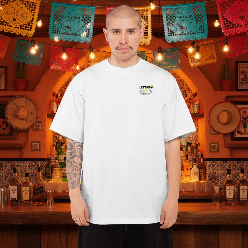 Listen Up Shop - Oversized Heavyweight T-Shirt