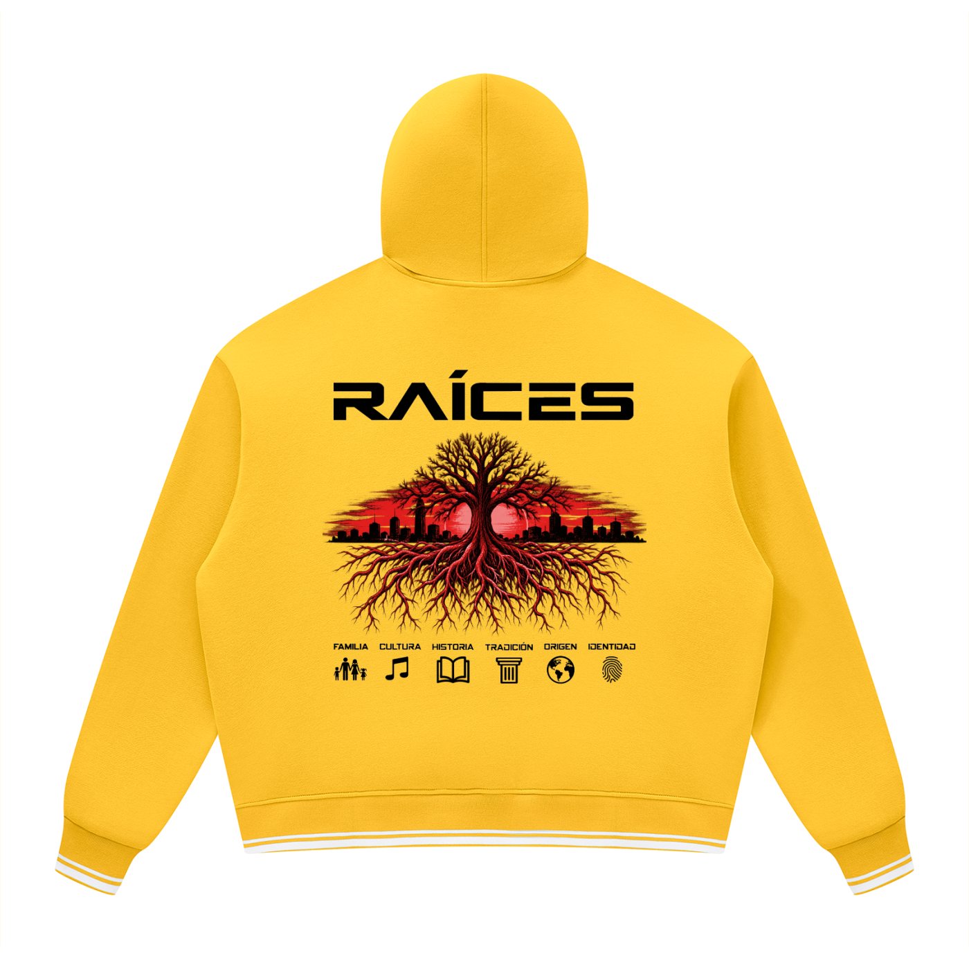 Unisex,Oversized,Color,Block,Fleece,Hoodie,listen,up,shop,raices