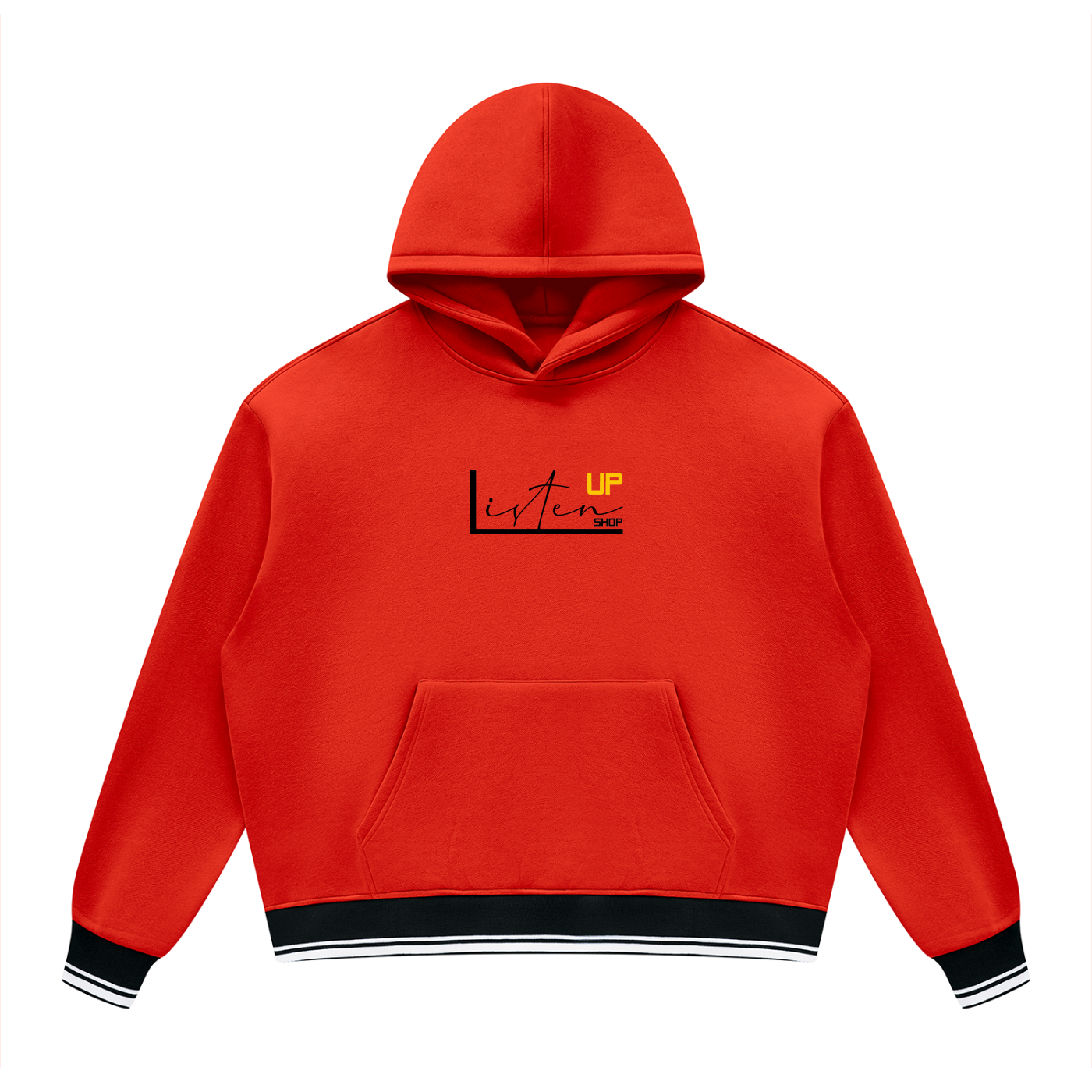 Unisex,Oversized,Fleece,Hoodie,listen,up,shop,raices