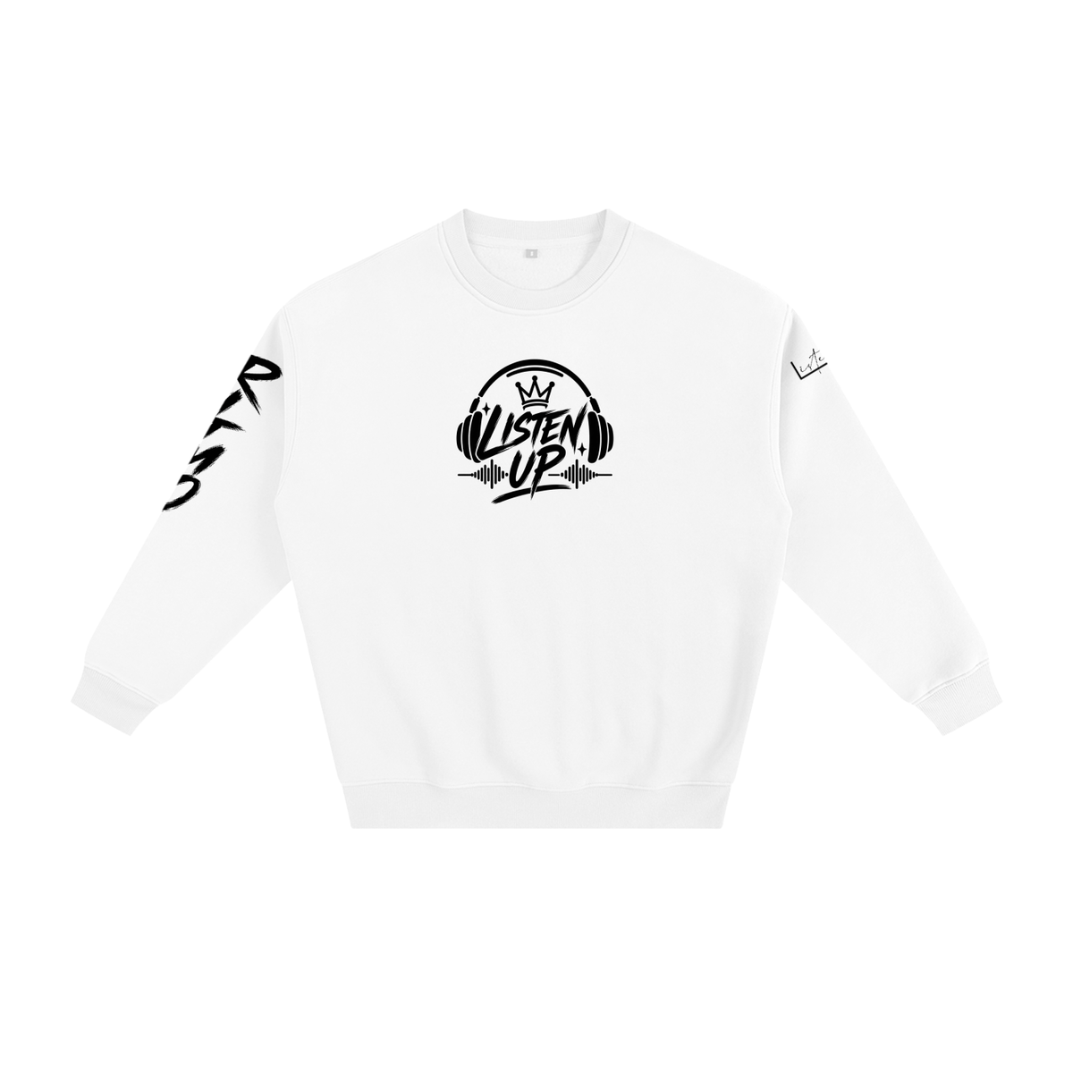 listen,up,shop,Fleeced,Sweatshirt