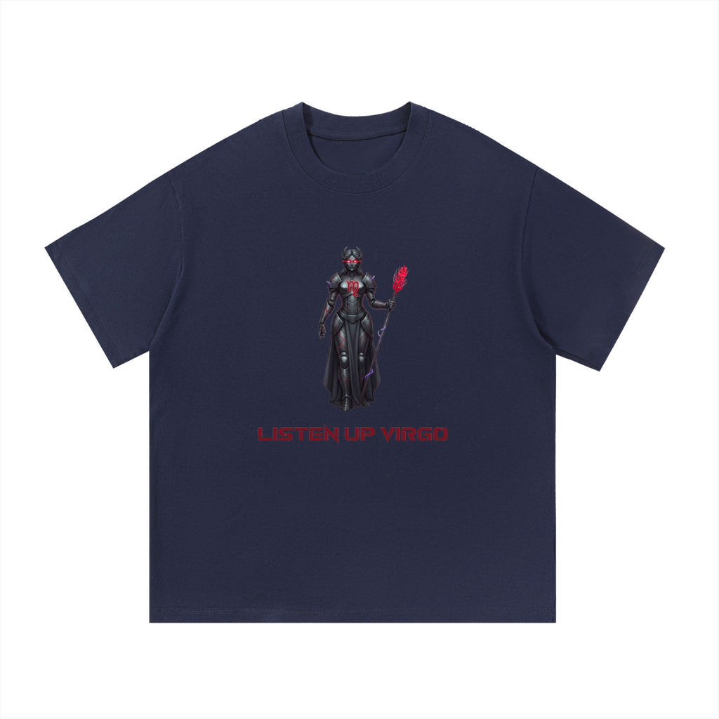 t-shirt lisen up shop virgo,t-shirt zodiac listen up shop ,t-shirt zodiac virgo listen up
