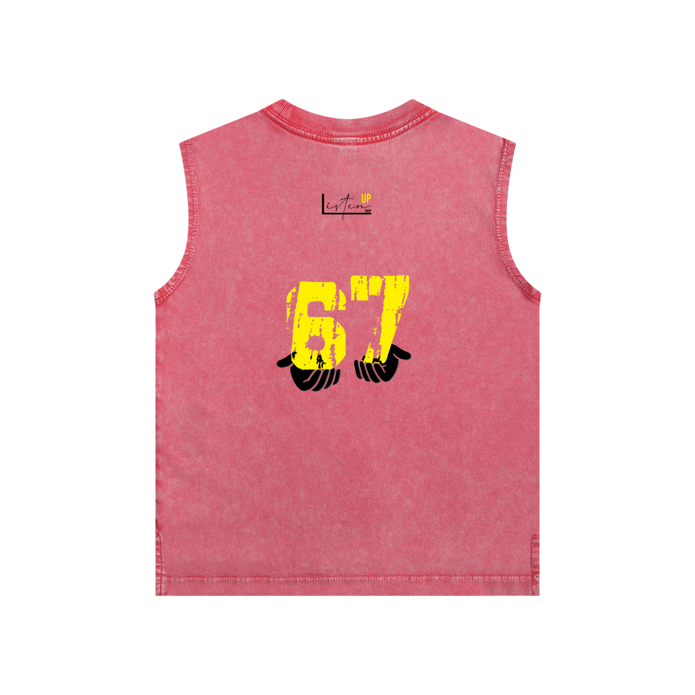 Girls,Top,Tank,Kids,Washed,Snow,LIsten,Up